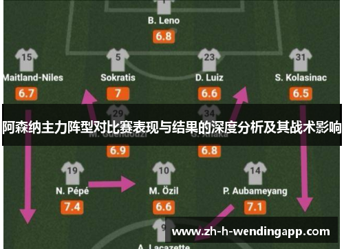 阿森纳主力阵型对比赛表现与结果的深度分析及其战术影响